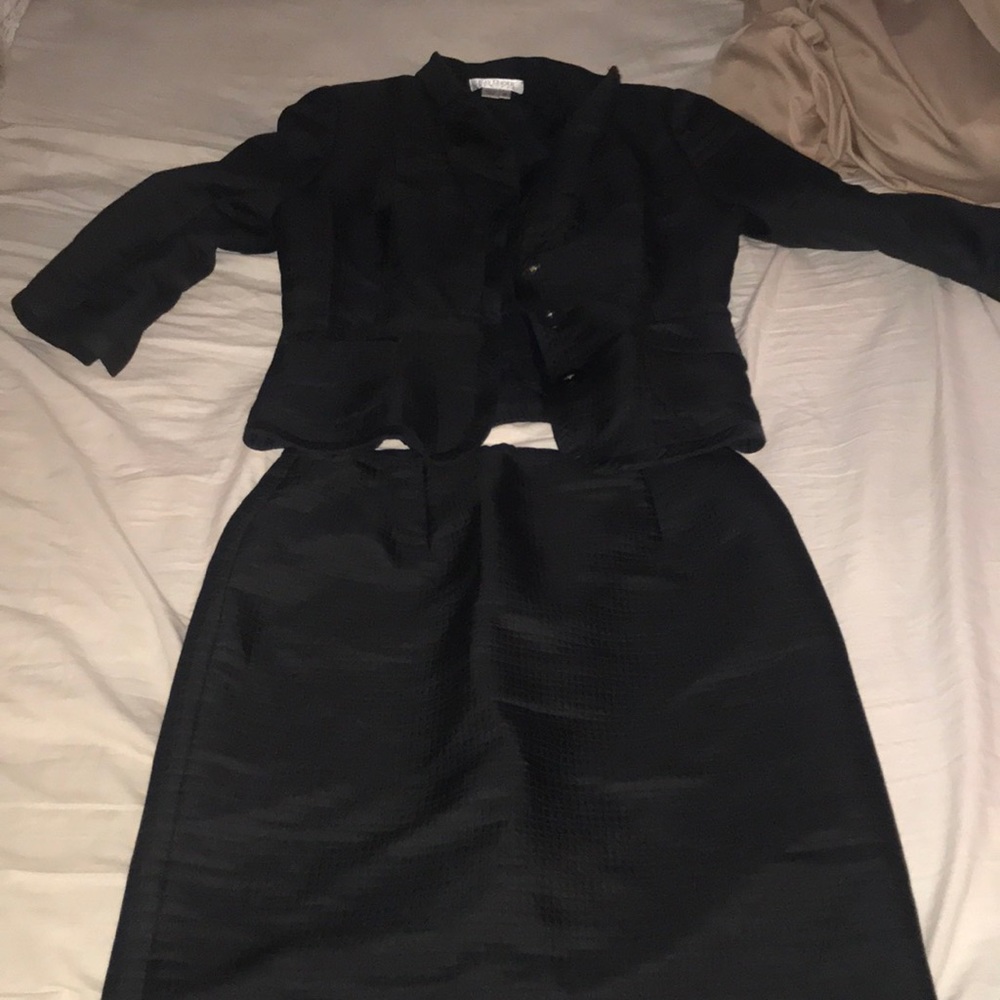 Suit jacket and skirt